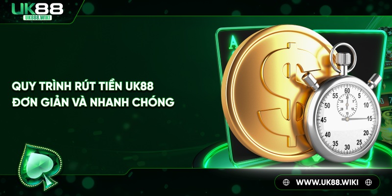 Quy trình rút tiền UK88 đơn giản và tiện lợi